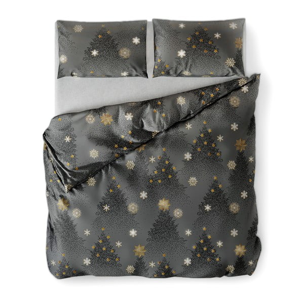 Фланелено спално бельо с коледен мотив за двойно легло Silentnight, 160 x 200 cm - AmeliaHome