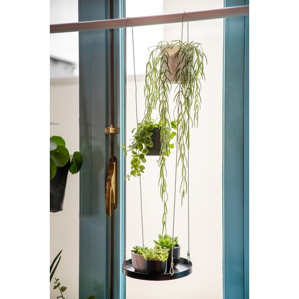 Пластмасови висящи саксии в комплект от 2 броя ø 10 см - Esschert Design-image-1