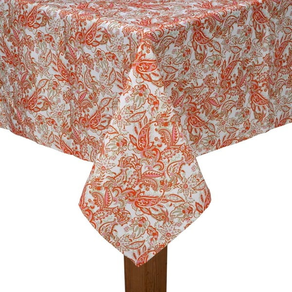 Оранжева покривка за маса , 150 x 250 cm - Bella Maison