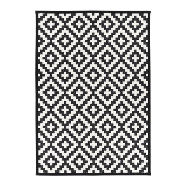 Двустранен килим с черно-бяла шарка , 160 x 230 cm Viki - Narma-image-1