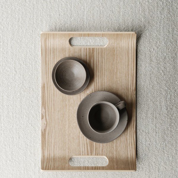 Светлокафява керамична купа ø 8 cm KUMI - Blomus-image-1