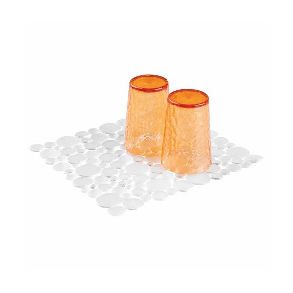 Transparentní podložka do dřezu InterDesign Blumz, 28 x 30,5 cm-image-1