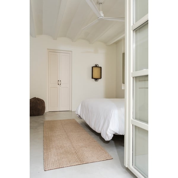 Ръчно изработен вълнен килим подходящ за пране в естествен цвят 170x240 cm Unexpected Wool – Lorena Canals-image-1