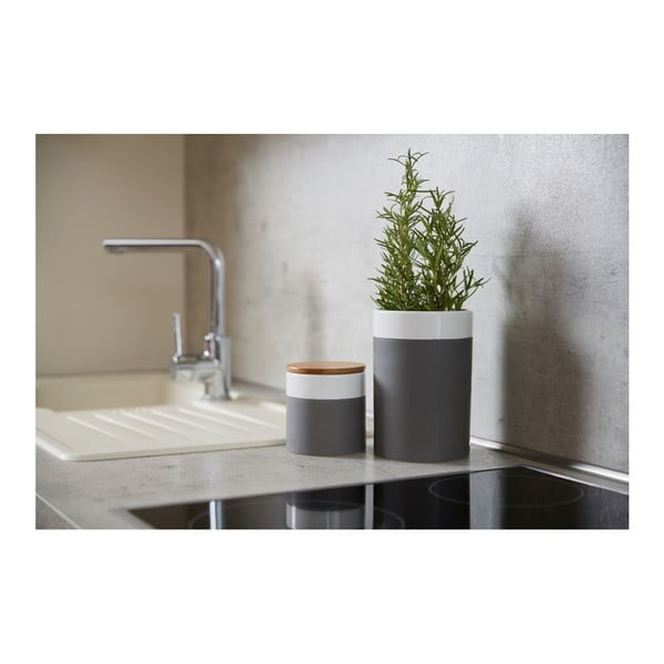 Керамична кутия за съхранение с бамбуков капак , 450 ml Malta - Wenko-image-3