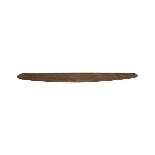 Стенен рафт от масивно манго в тъмно естествен цвят 80 cm Ginosu – Light & Living