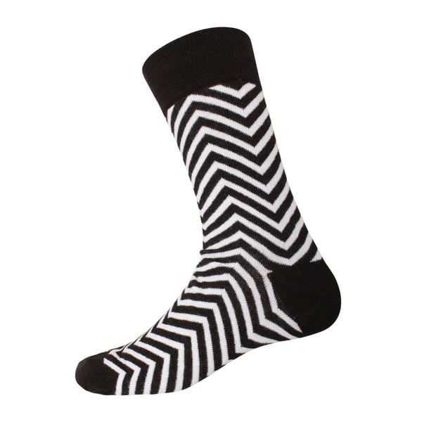 Ponožky Linie Black/White, velikost 40-44