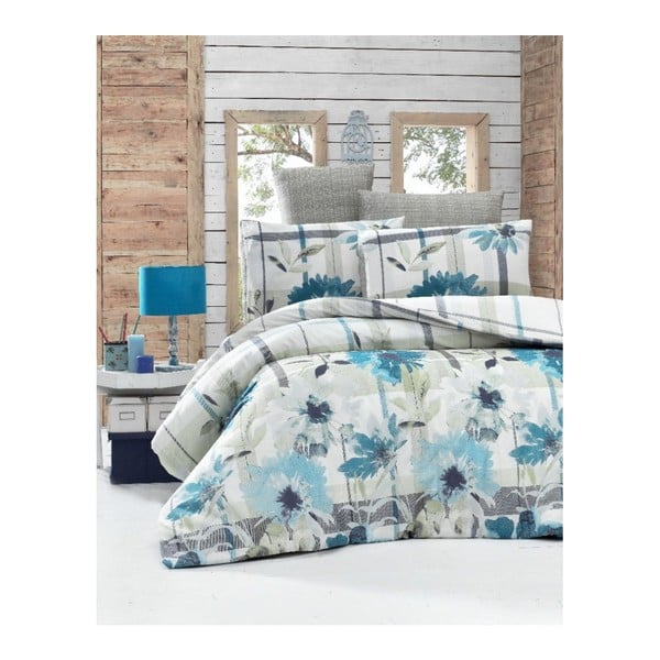 Спално бельо за двойно легло с чаршаф и 2 калъфки за възглавници Vanessa Malo, 200 x 220 cm - Mijolnir