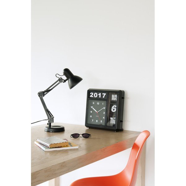 Черна настолна лампа , ø 12,5 cm Hobby - Leitmotiv-image-1