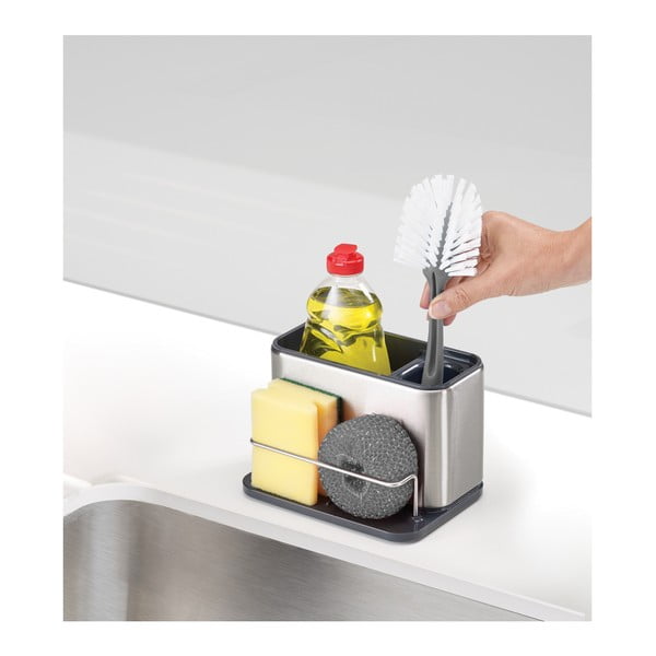 Поставка за препарати от неръждаема стомана, 18 x 12,8 cm - Joseph Joseph-image-3