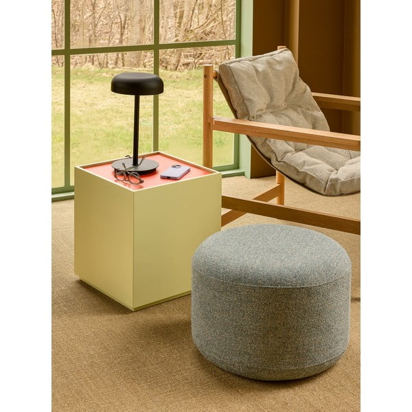 Сива табуретка Marshmellow – Hübsch-image-1