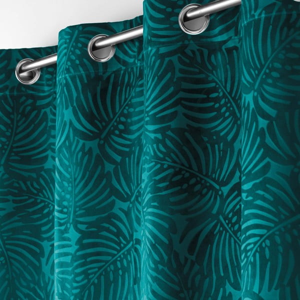 Синьо  перде 140x240 cm Analia – douceur d'intérieur-image-1