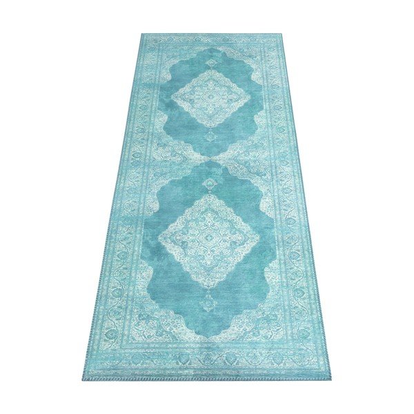 Тюркоазена покривка , 80 x 200 cm Carme - Nouristan-image-4