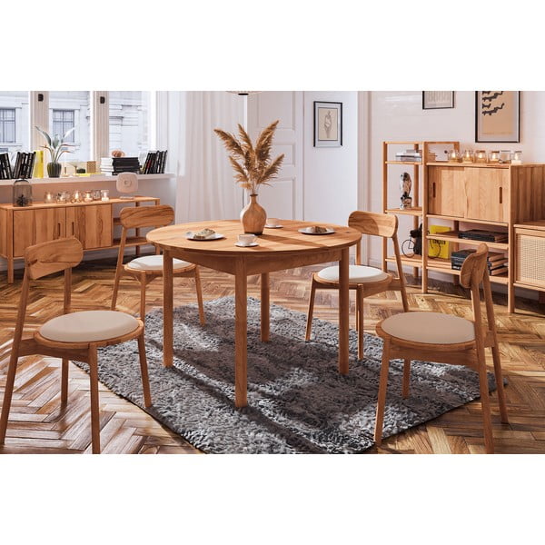 Кръгла маса за хранене ø 100 cm Pola - The Beds-image-1