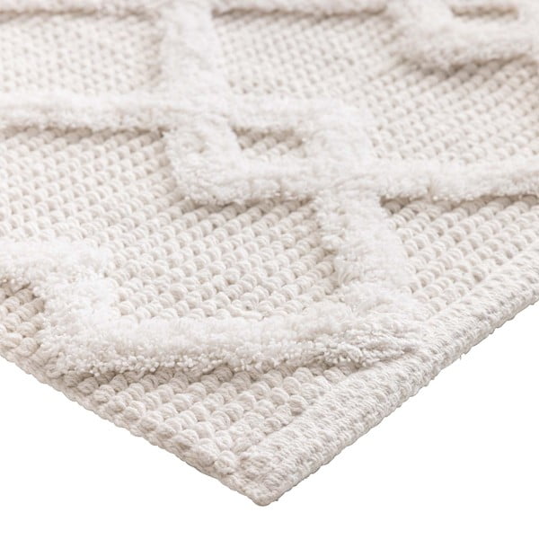 Кремав килим за баня 50x80 cm Otis – douceur d'intérieur-image-3