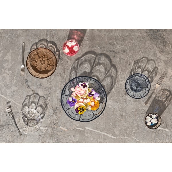 Светлосиня стъклена купа ø 23 cm Lily - Holmegaard-image-3