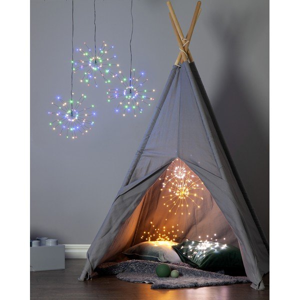 Висяща LED декорация , ø 26 cm Firework - Star Trading-image-1