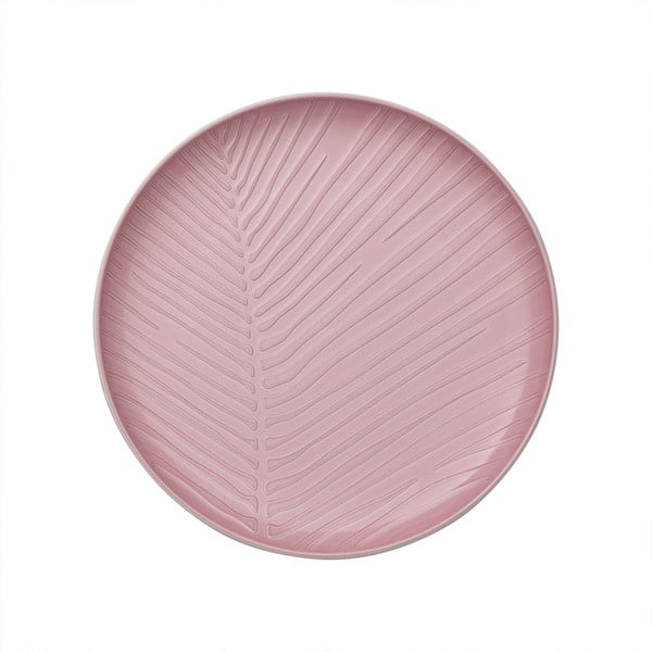 Чиния от бял и розов порцелан Villeroy & Boch Leaf, ⌀ 24 cm - Villeroy&Boch