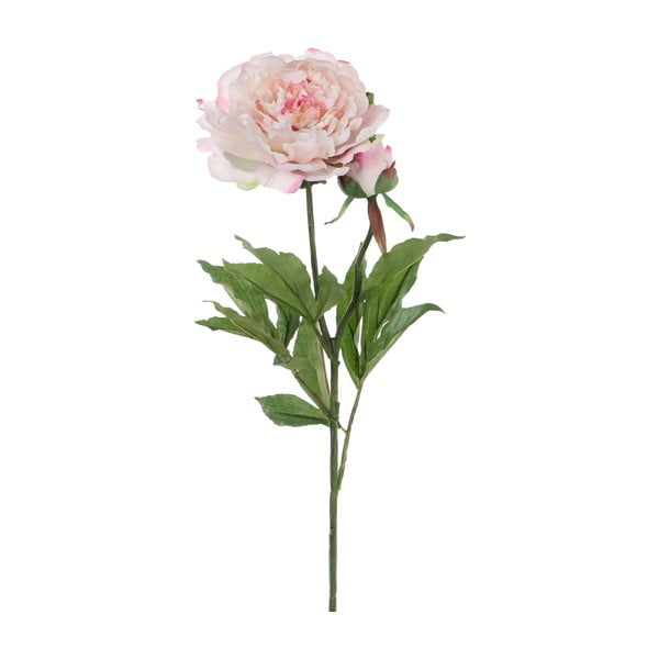 Umělá květina Peonyrose Light Pink, 71 cm