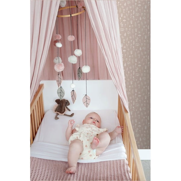 Вълнен детски тапет 10 m x 53 cm Mini Floral – Vavex-image-1