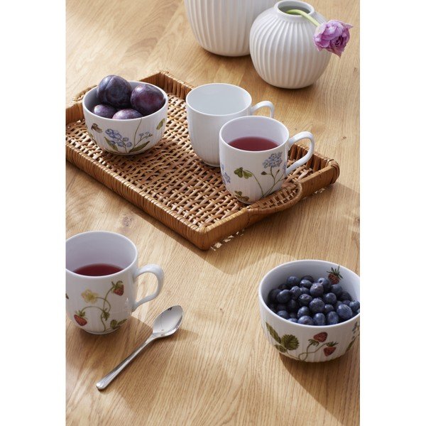 Бяла порцеланова чаша 330 ml Hammershøi Summer – Kähler Design-image-1