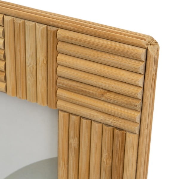 Бамбукова стояща рамка в естествен цвят 23x28 cm – Casa Selección-image-2
