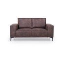Кафяв диван от изкуствена кожа 164 cm Copenhagen - Scandic
