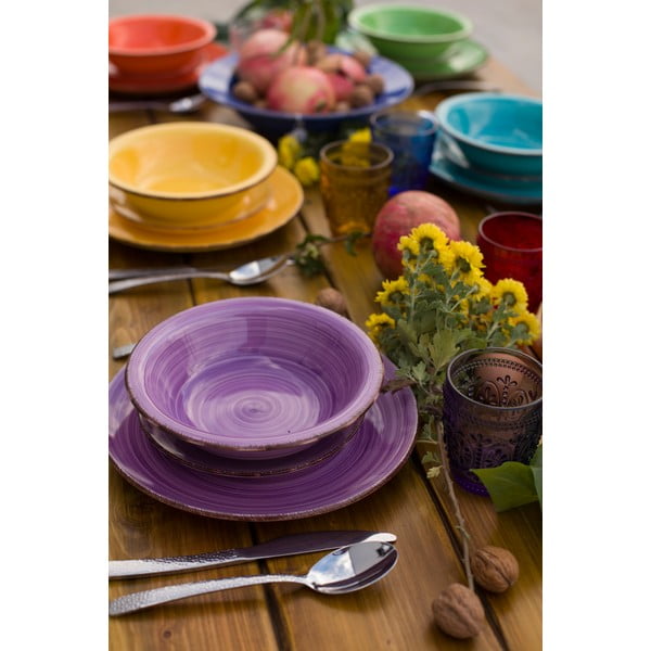 Комплект от 18 части от керамични чинии VDE Tivoli 1996 Baita - VDE Tivoli 1996-image-2