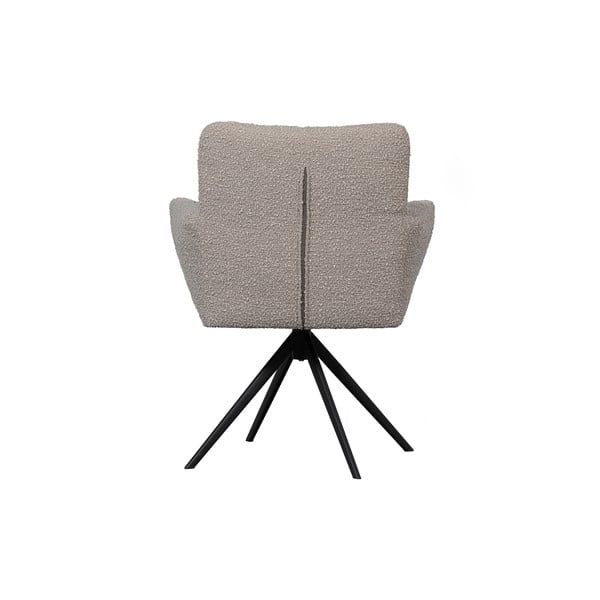 Бежов тапициран трапезен стол Vinny – WOOOD-image-4