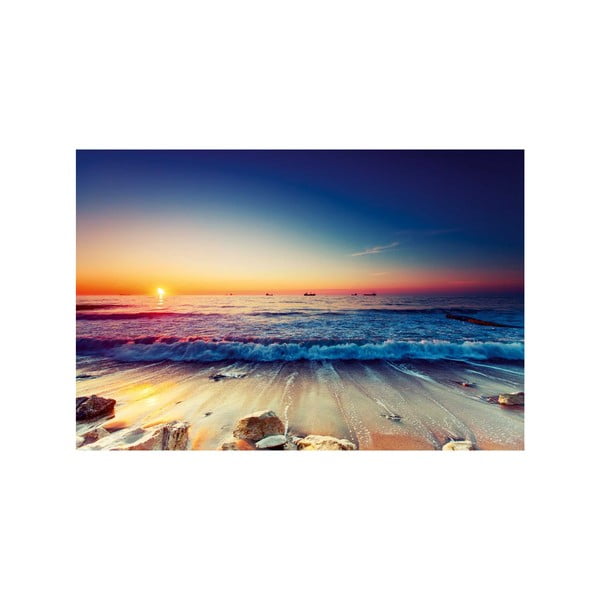 Obraz Tropical Paradise Sunset, 100 x 70 cm