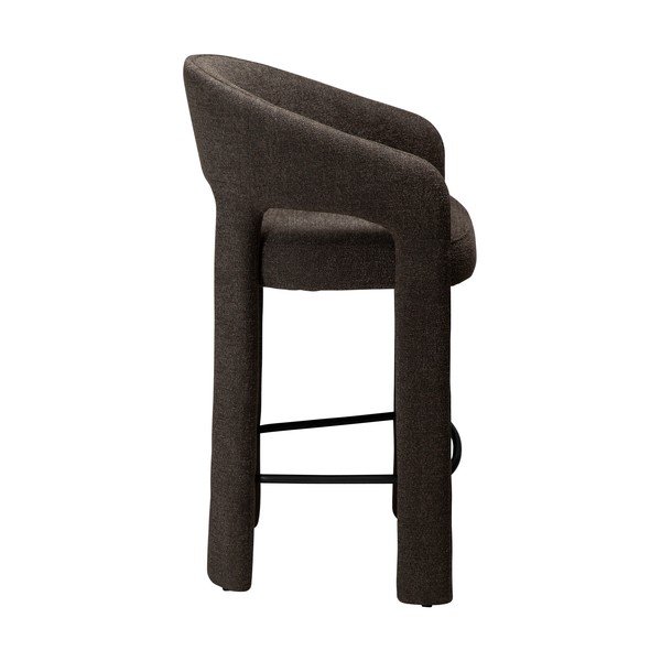 Кафяв бар стол (височина на седалката 67 cm) Splendor – DAN-FORM Denmark-image-2
