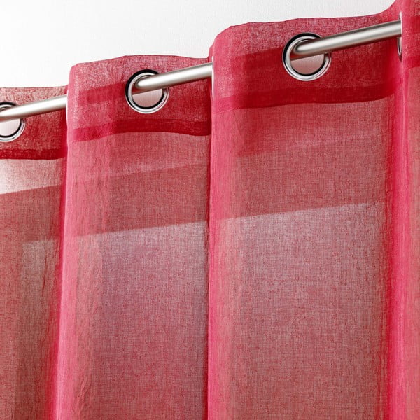 Червена завеса 140x280 cm Telma – douceur d'intérieur-image-1