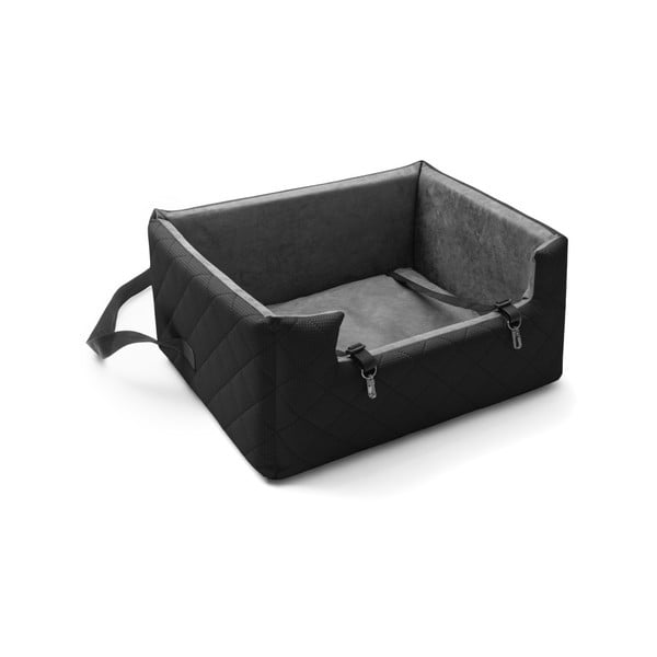 Черна чанта за пренасяне на кучета в колата Пътуване, 50 x 57 x 25 cm - Marendog