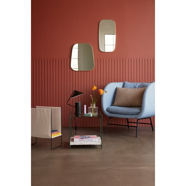 Стъклена странична масичка 42x42 cm Niche – Hübsch-image-1