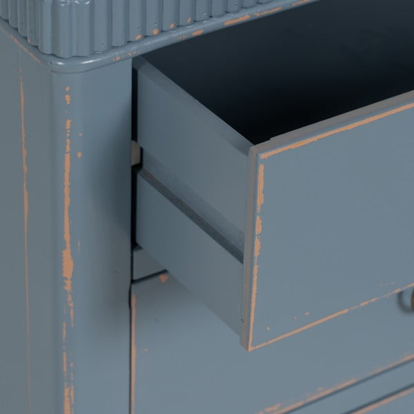 Синьо  нощно шкафче Shabby – Ixia-image-4