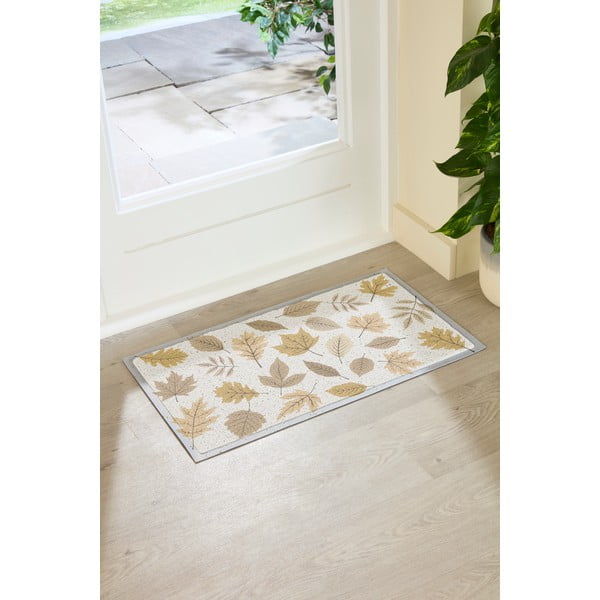 Изтривалка 40x70 cm Autumn Neutral Leaves – Artsy Doormats-image-3