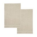 Бежови памучни хавлиени кърпи в комплект от 2 бр. от тери 90x140 cm Anti-Bacterial – Catherine Lansfield