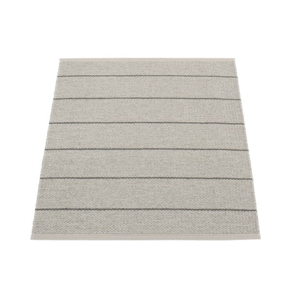 Сив килим за открито и закрито 70x90 cm Carl Warm Grey – Pappelina