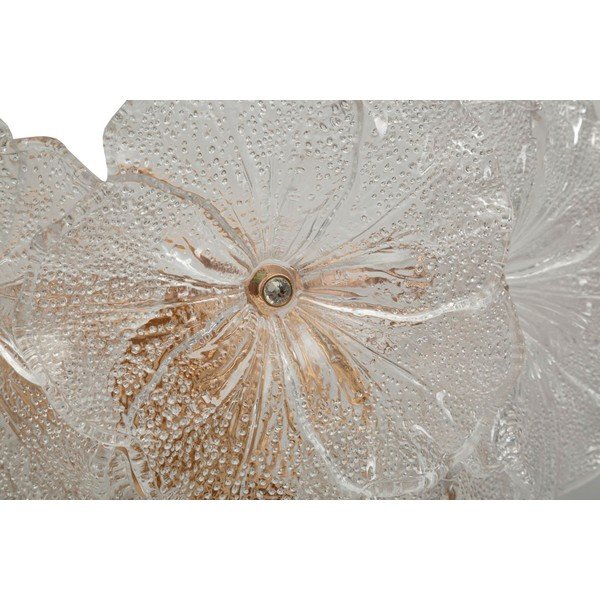 Стъклена стенна лампа  в златист цвят Ibiscus – Mauro Ferretti-image-3