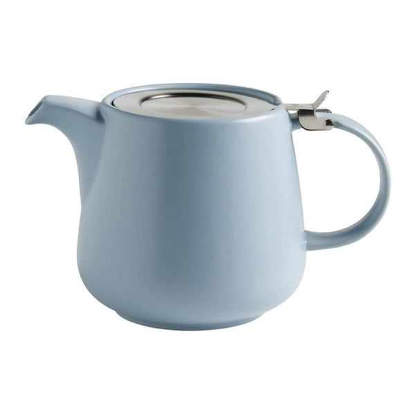 Син керамичен чайник с цедка за насипен чай Maxwell & Williams Tint, 1,2 л - Maxwell & Williams