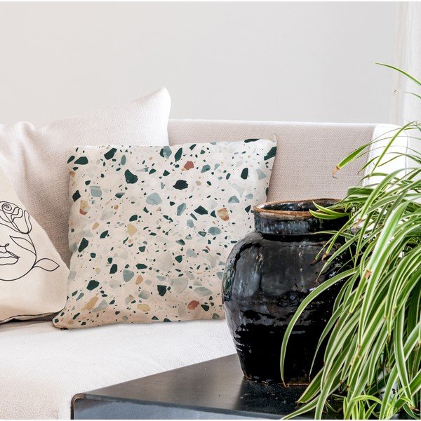 Памучна възглавница Venetian Terrazo, 45 x 45 cm Venetian Terrazzo - Butter Kings-image-1