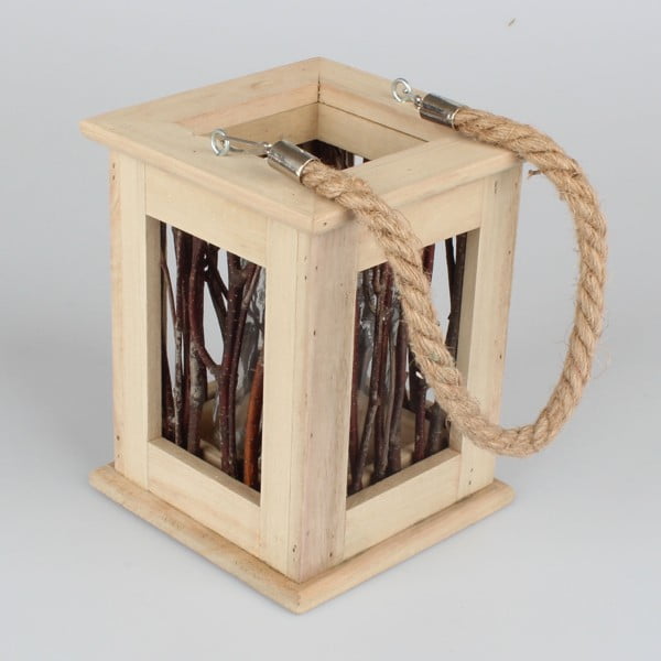 Dřevěná závěsná lucernička Dakls Asme