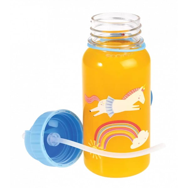 Синя тританова детска бутилка 500 ml Magical Unicorn – Rex London-image-3