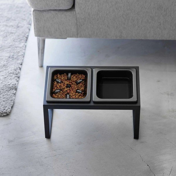 Керамичен комплект купички с основа за всички любимци Nooks – YAMAZAKI-image-2