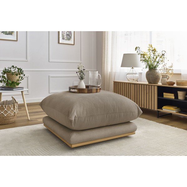 Бежова табуретка Ernest – Bobochic Paris-image-1