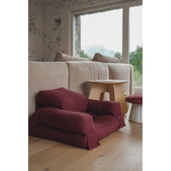 Оранжев детски фотьойл Mini Hippo - Karup Design-image-1