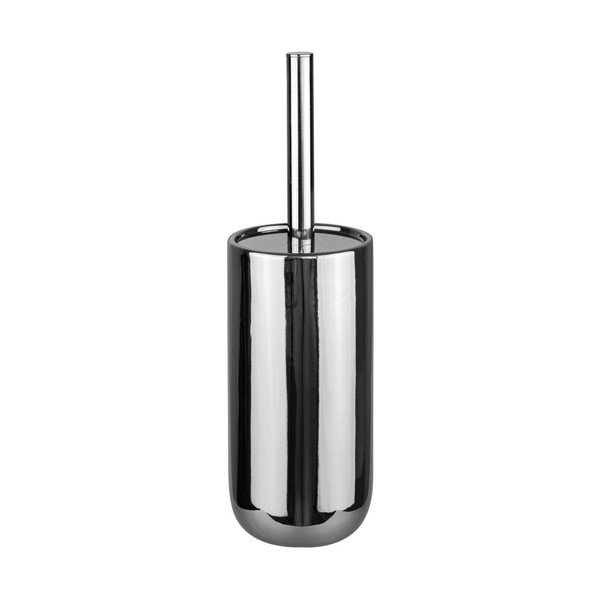 Керамична четка за тоалетна в сребрист цвят Lotus – Mette Ditmer Denmark