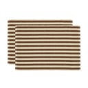 Подложки за хранене в комплект от 2 бр. със смес от юта 33x48 cm Statement Stripe – Södahl