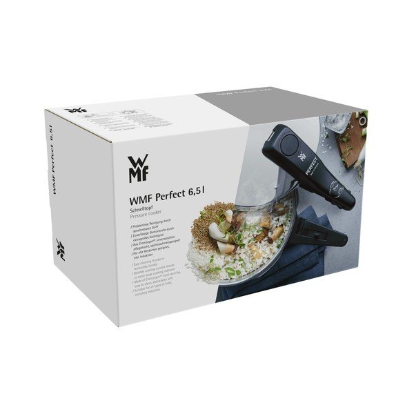 Готварска тенджера под налягане от неръждаема стомана , 6,5 л Perfect - WMF-image-1
