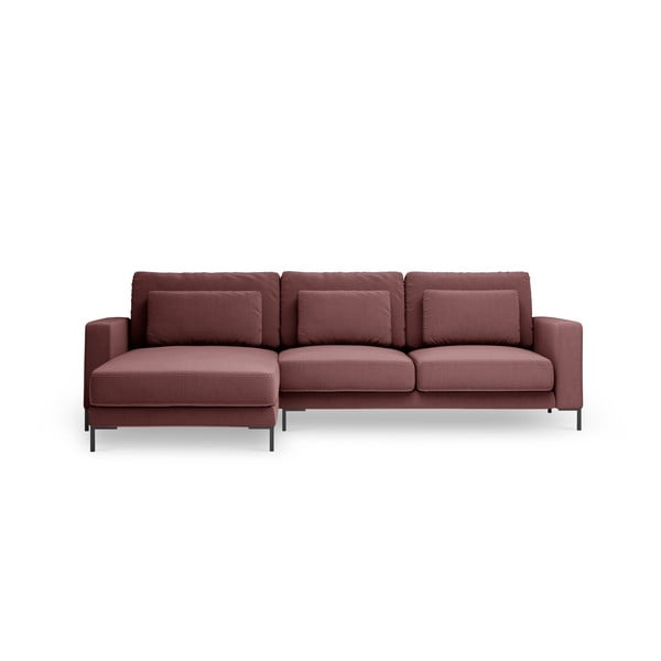 Розов ъглов диван , ляв ъгъл Seine - Interieurs 86