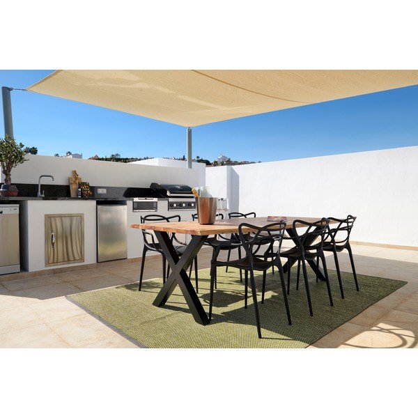 Килим за открито и закрито в цвят каки 60x85 cm Effi Apple – Pappelina-image-1